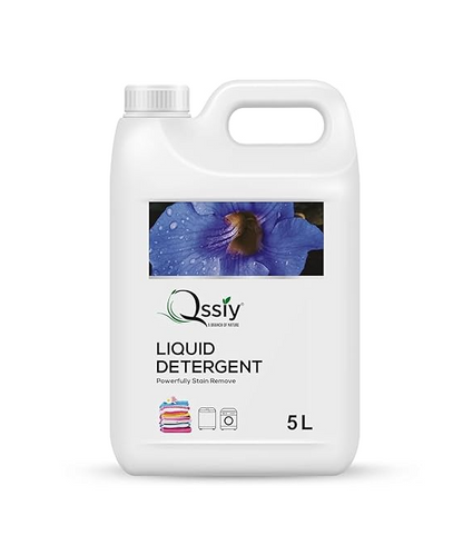 Qssiy Liquid Detergent Suitable For Top Load & Front Load Washing Machine 5L
